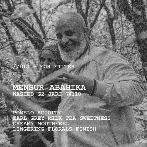 [FILTER] ETHIOPIA MENSUR ABAHIKA - WASHED G2 JARC 74110