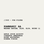 [ARCHIVE] KENYA KAMWANGI AA - WASHED BATIAN, SL28, SL34, RUIRU 11
