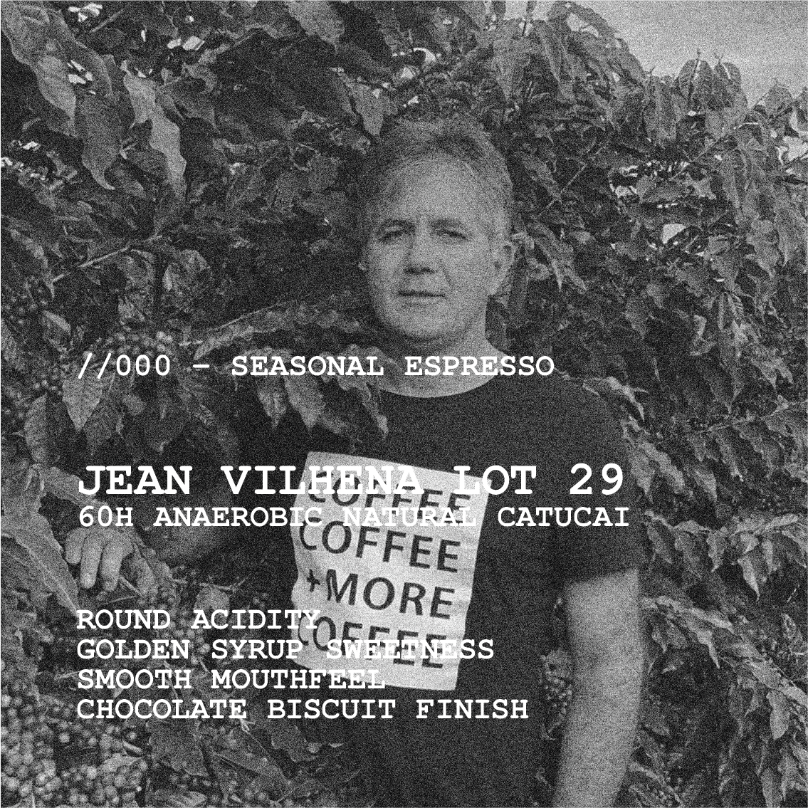 [SEASONAL ESPRESSO] JEAN VILHENA LOT 29 - 60H ANAEROBIC NATURAL CATUCAI