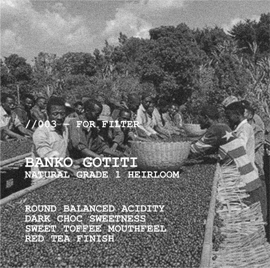 [FILTER] ETHIOPIA BANKO GOTITI G1 NATURAL HEIRLOOM