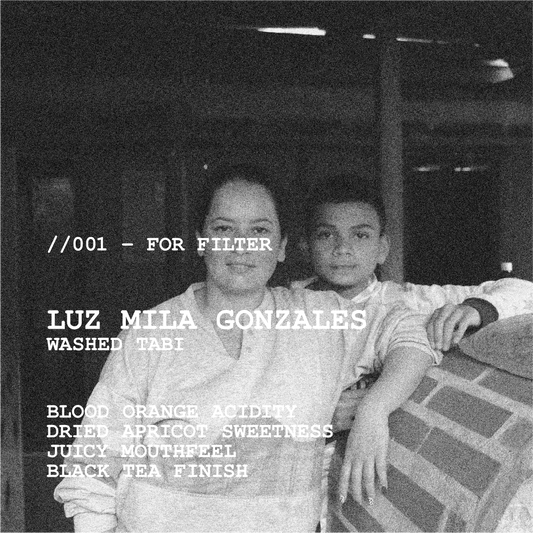 [FILTER] COLOMBIA LUZ MILA GONZALES - WASHED TABI