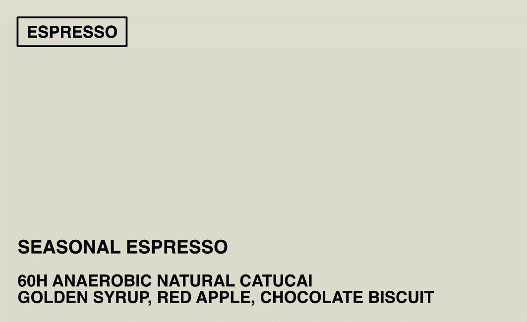 SEASONAL ESPRESSO