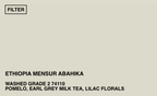 [FILTER] ETHIOPIA MENSUR ABAHIKA - WASHED G2 JARC 74110