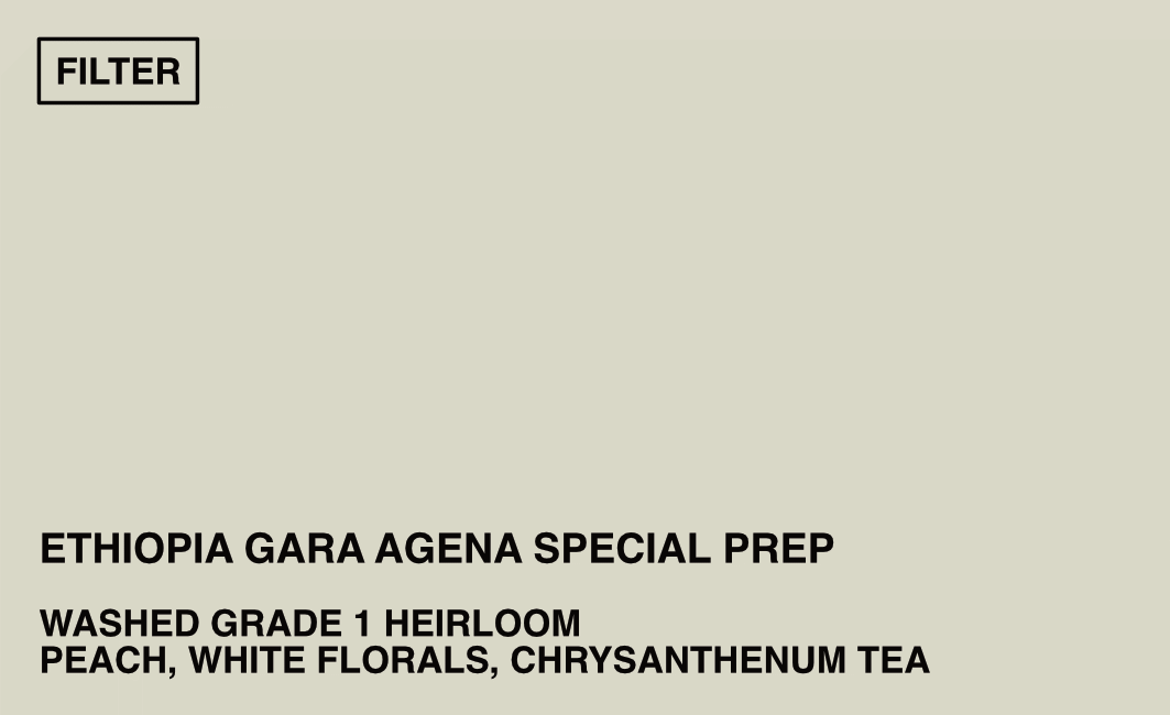[FILTER] ETHIOPIA GARA AGENA - WASHED G1 HEIRLOOM